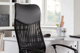 Chaise de Bureau MAXY en Maille - Chaise de bureau dossier haut 60 x 62 cm