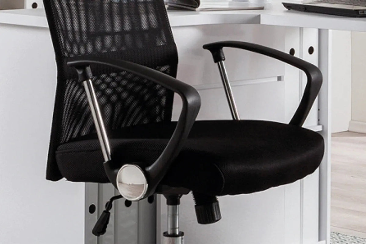 Chaise de Bureau MAXY en Maille - Chaise de bureau dossier haut 60 x 62 cm