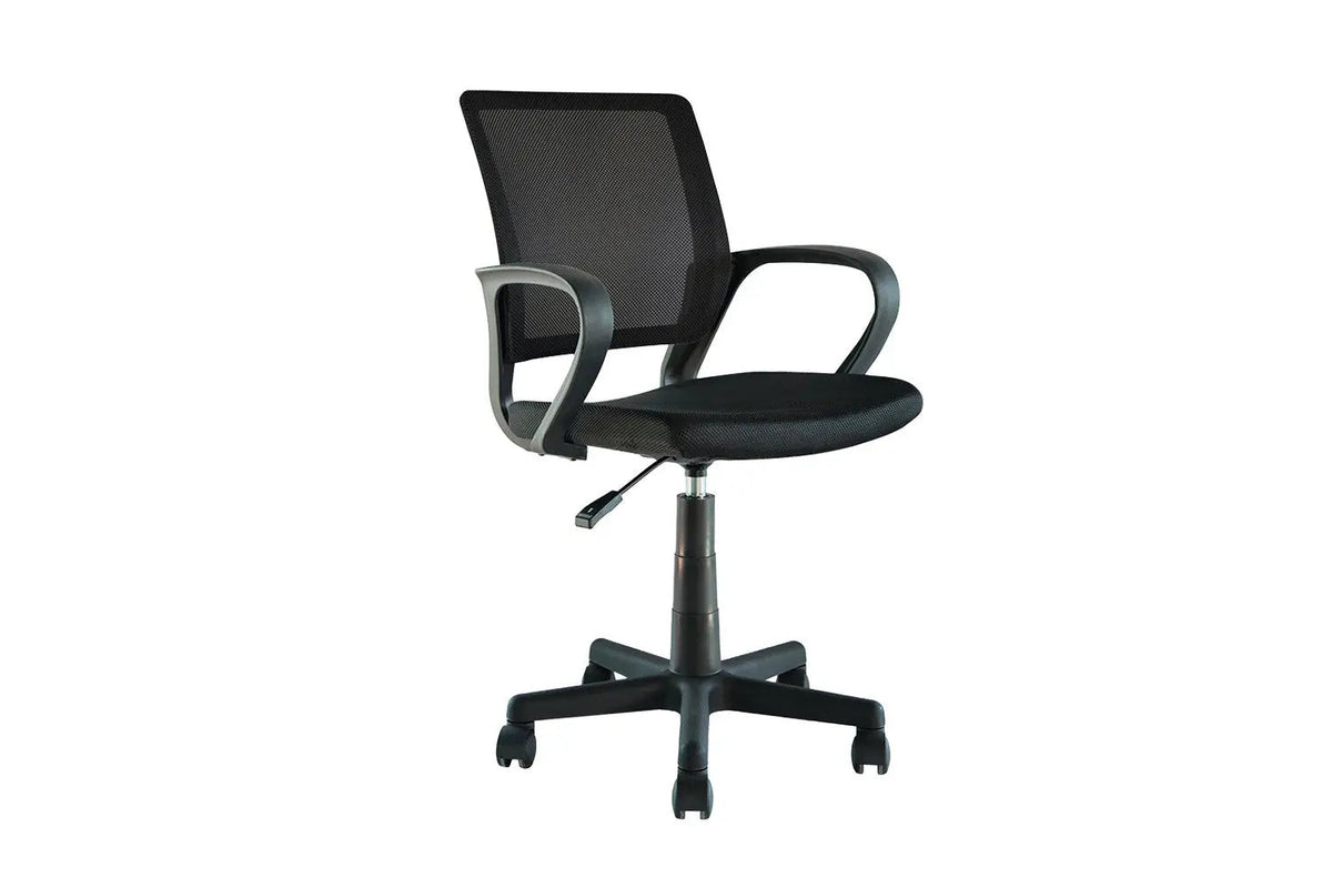 Chaise de Bureau PURE en Maille - Chaise de bureau compacte 54 x 57 cm