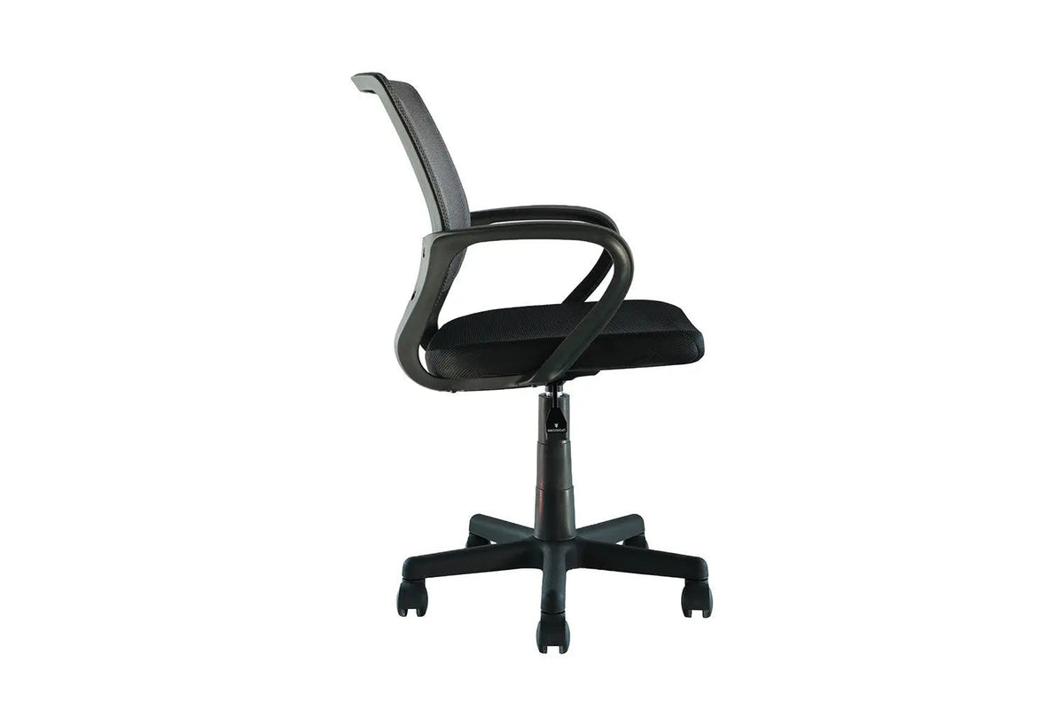 Chaise de Bureau PURE en Maille - Chaise de bureau compacte 54 x 57 cm