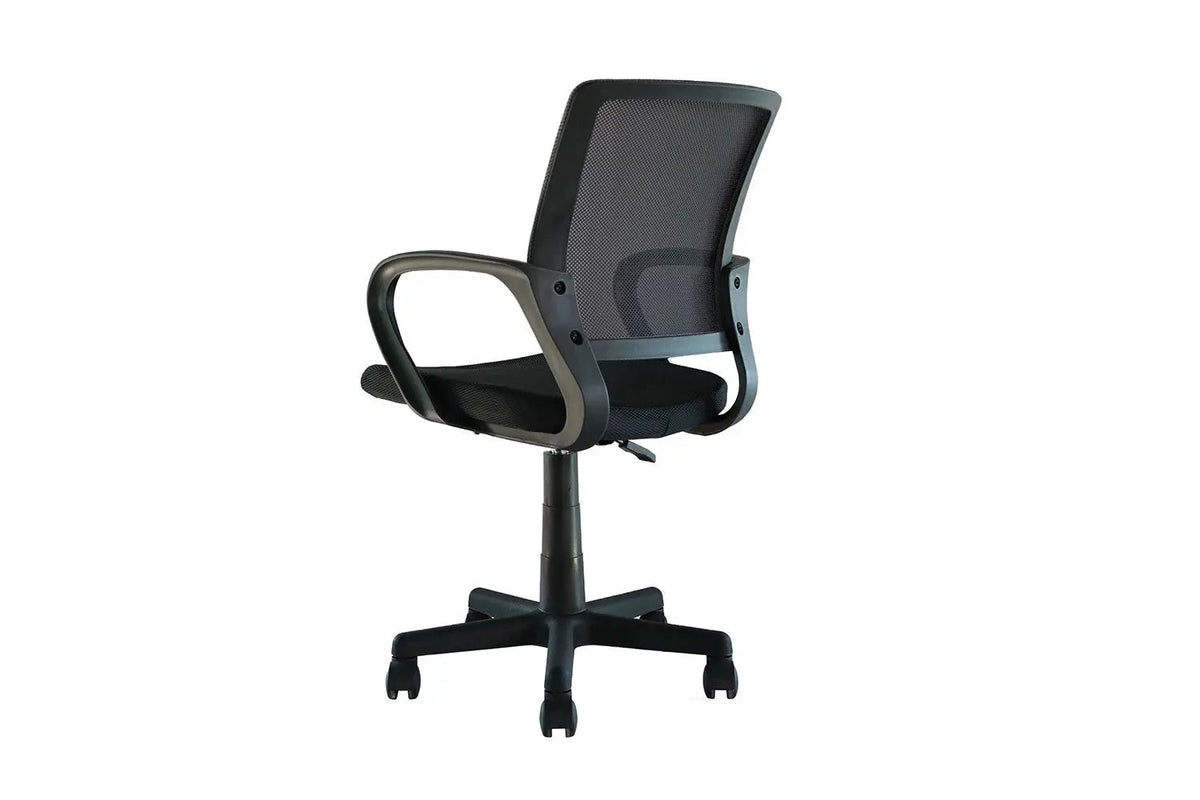 Chaise de Bureau PURE en Maille - Chaise de bureau compacte 54 x 57 cm