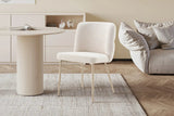 Chaise de Salle à Manger ALYX en Tissu - 51 x 61 cm