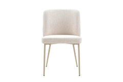Chaise de Salle à Manger ALYX en Tissu - 51 x 61 cm