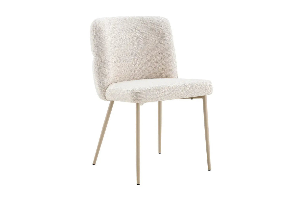 Chaise de Salle à Manger ALYX en Tissu - 51 x 61 cm