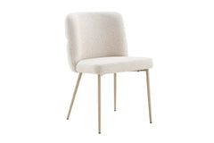 Chaise de Salle à Manger ALYX en Tissu - 51 x 61 cm