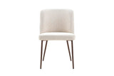 Chaise de Salle à Manger ALYX en Tissu - 51 x 61 cm