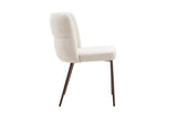 Chaise de Salle à Manger ALYX en Tissu - 51 x 61 cm