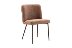 Chaise de Salle à Manger ALYX en Tissu - 51 x 61 cm