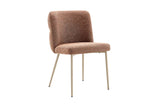Chaise de Salle à Manger ALYX en Tissu - 51 x 61 cm
