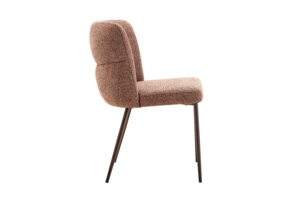 Chaise de Salle à Manger ALYX en Tissu - 51 x 61 cm