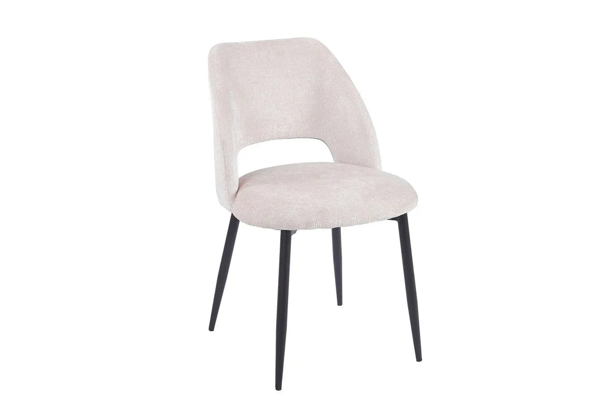 Chaise de Salle à Manger ARLA en Tissu - 51 x 59,5 cm