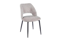 Chaise de Salle à Manger ARLA en Tissu - 51 x 59,5 cm
