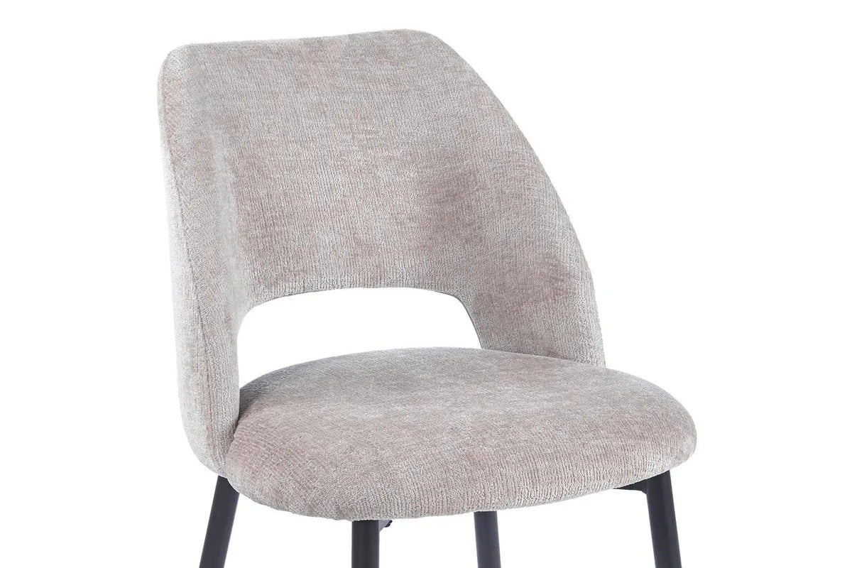 Chaise de Salle à Manger ARLA en Tissu - 51 x 59,5 cm