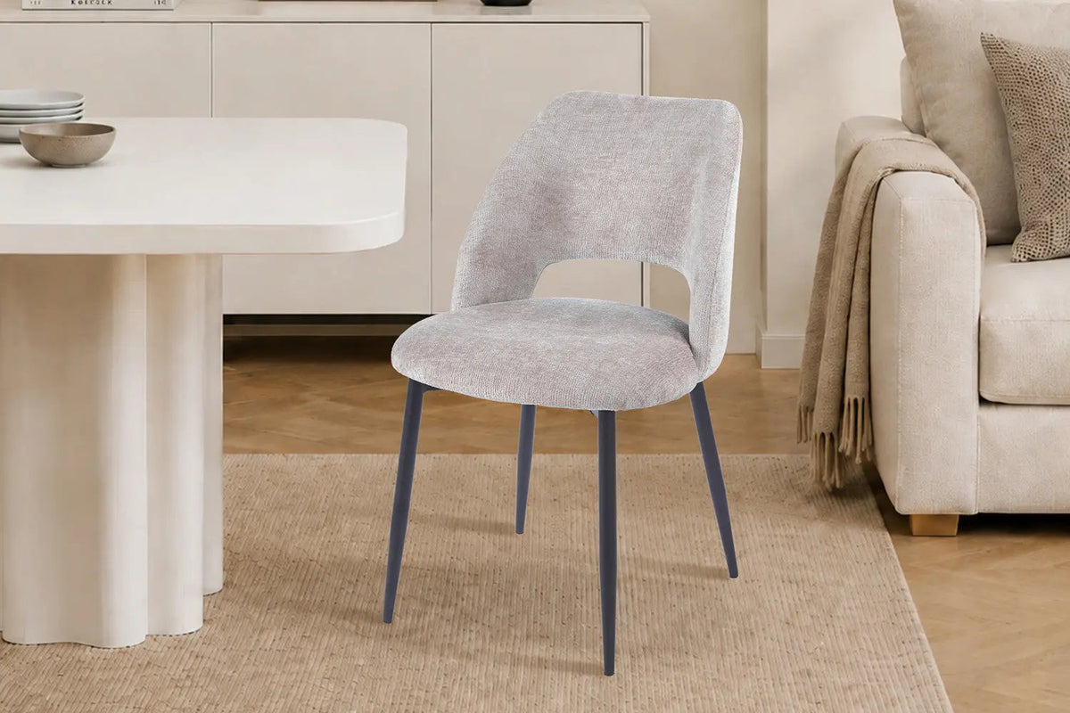 Chaise de Salle à Manger ARLA en Tissu - 51 x 59,5 cm