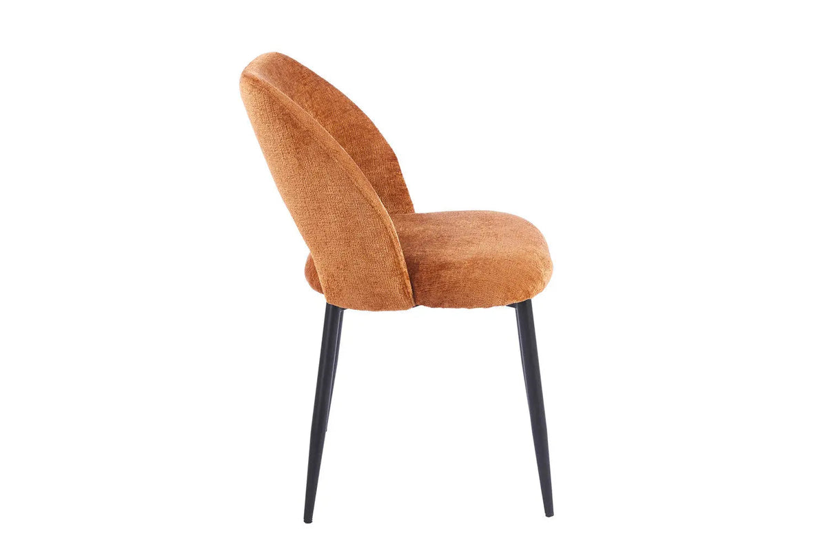 Chaise de Salle à Manger ARLA en Tissu - 51 x 59,5 cm
