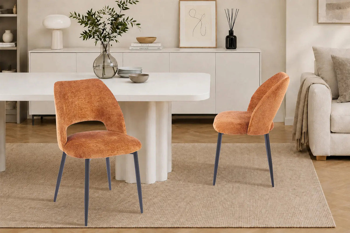 Chaise de Salle à Manger ARLA en Tissu - 51 x 59,5 cm