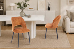 Chaise de Salle à Manger ARLA en Tissu - 51 x 59,5 cm