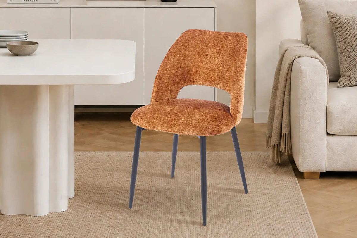 Chaise de Salle à Manger ARLA en Tissu - 51 x 59,5 cm
