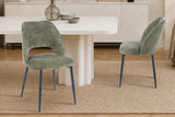 Chaise de Salle à Manger ARLA en Tissu - 51 x 59,5 cm