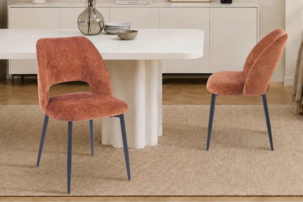 Chaise de Salle à Manger ARLA en Tissu - 51 x 59,5 cm
