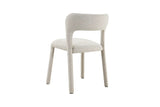 Chaises de Salle à Manger ELVYA en Tissu - 51,5 x 57 cm