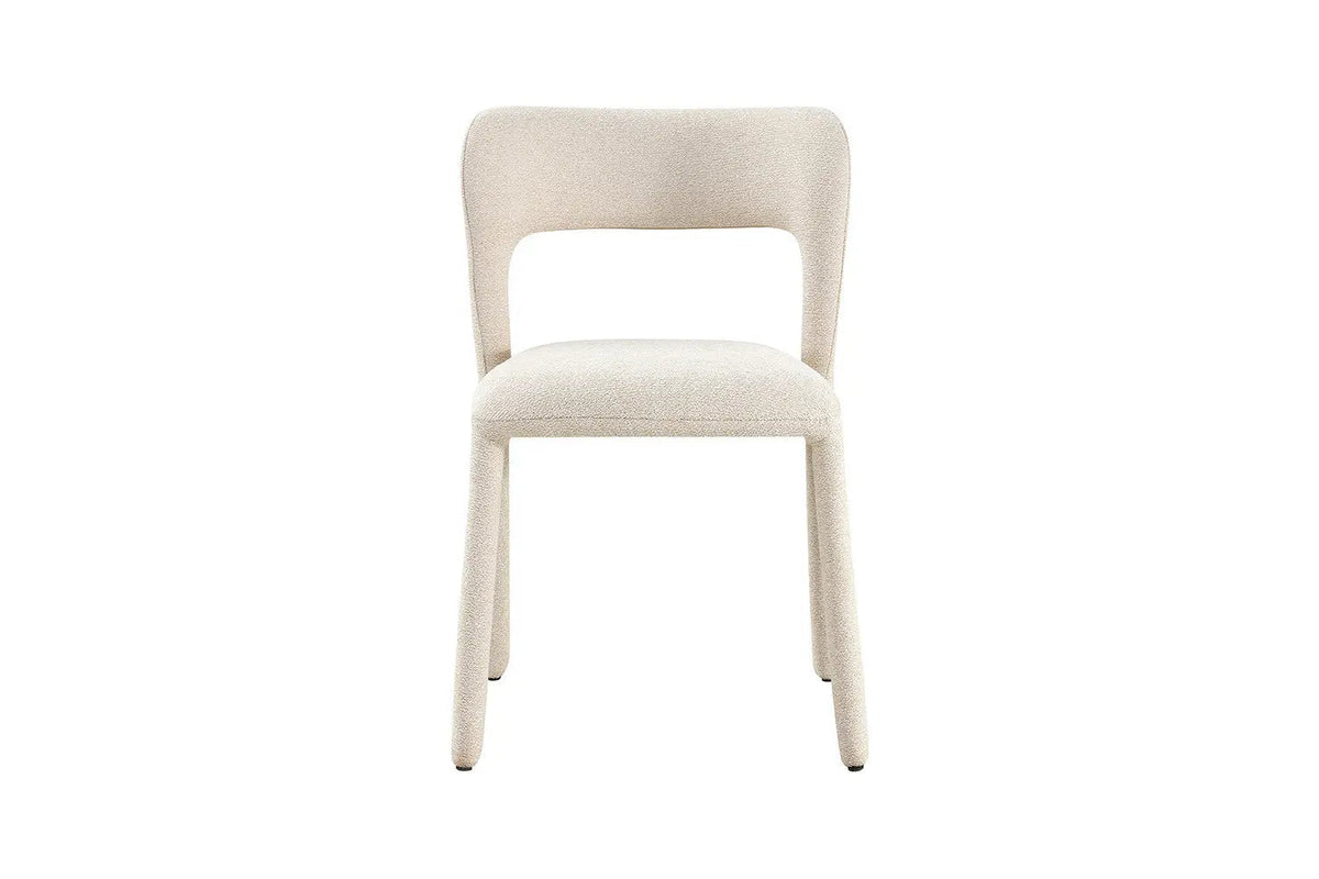 Chaises de Salle à Manger ELVYA en Tissu - 51,5 x 57 cm