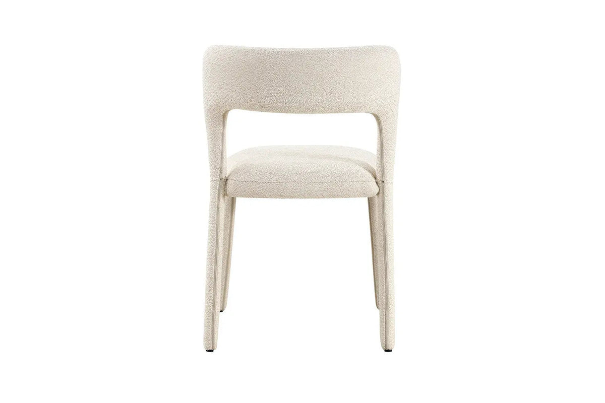 Chaises de Salle à Manger ELVYA en Tissu - 51,5 x 57 cm