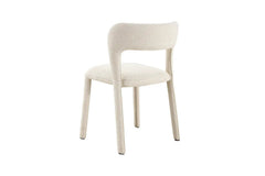 Chaises de Salle à Manger ELVYA en Tissu - 51,5 x 57 cm