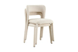 Chaises de Salle à Manger ELVYA en Tissu - 51,5 x 57 cm