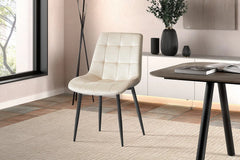 Chaise de Salle à Manger JULIA Velours - 50 x 59 cm