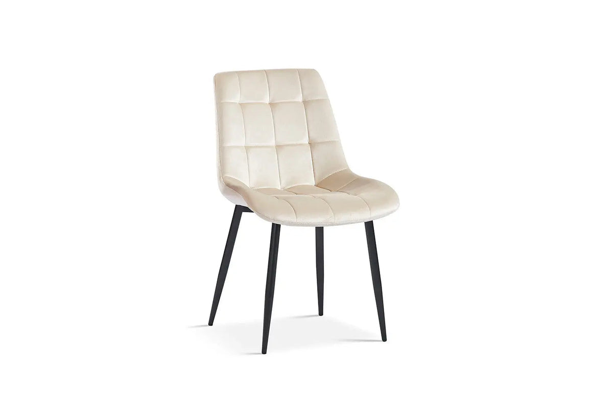 Chaise de Salle à Manger JULIA Velours - 50 x 59 cm