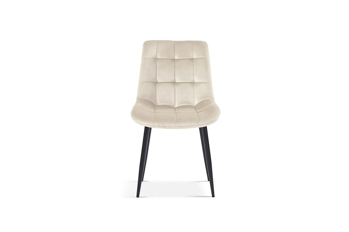 Chaise de Salle à Manger JULIA Velours - 50 x 59 cm