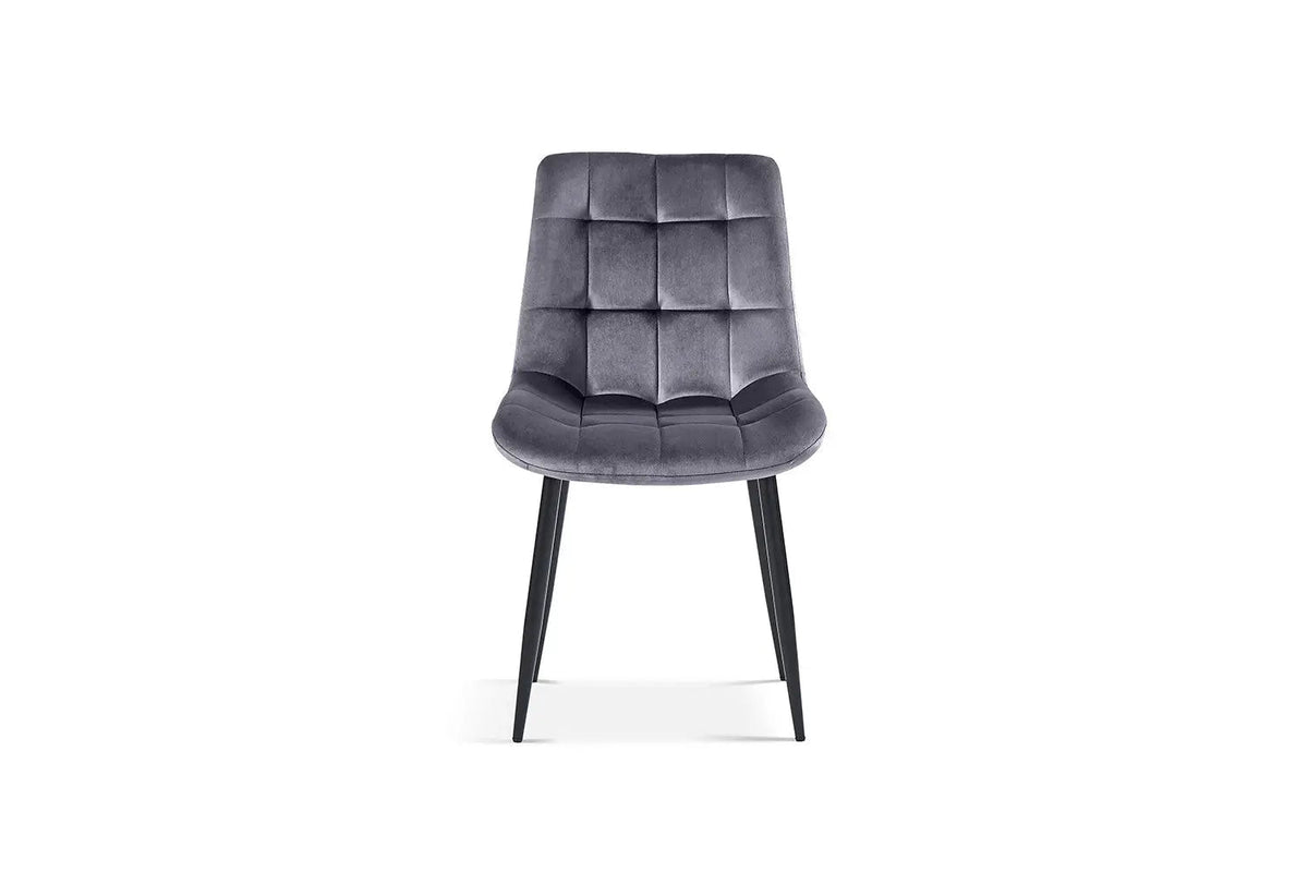 Chaise de Salle à Manger JULIA Velours - 50 x 59 cm