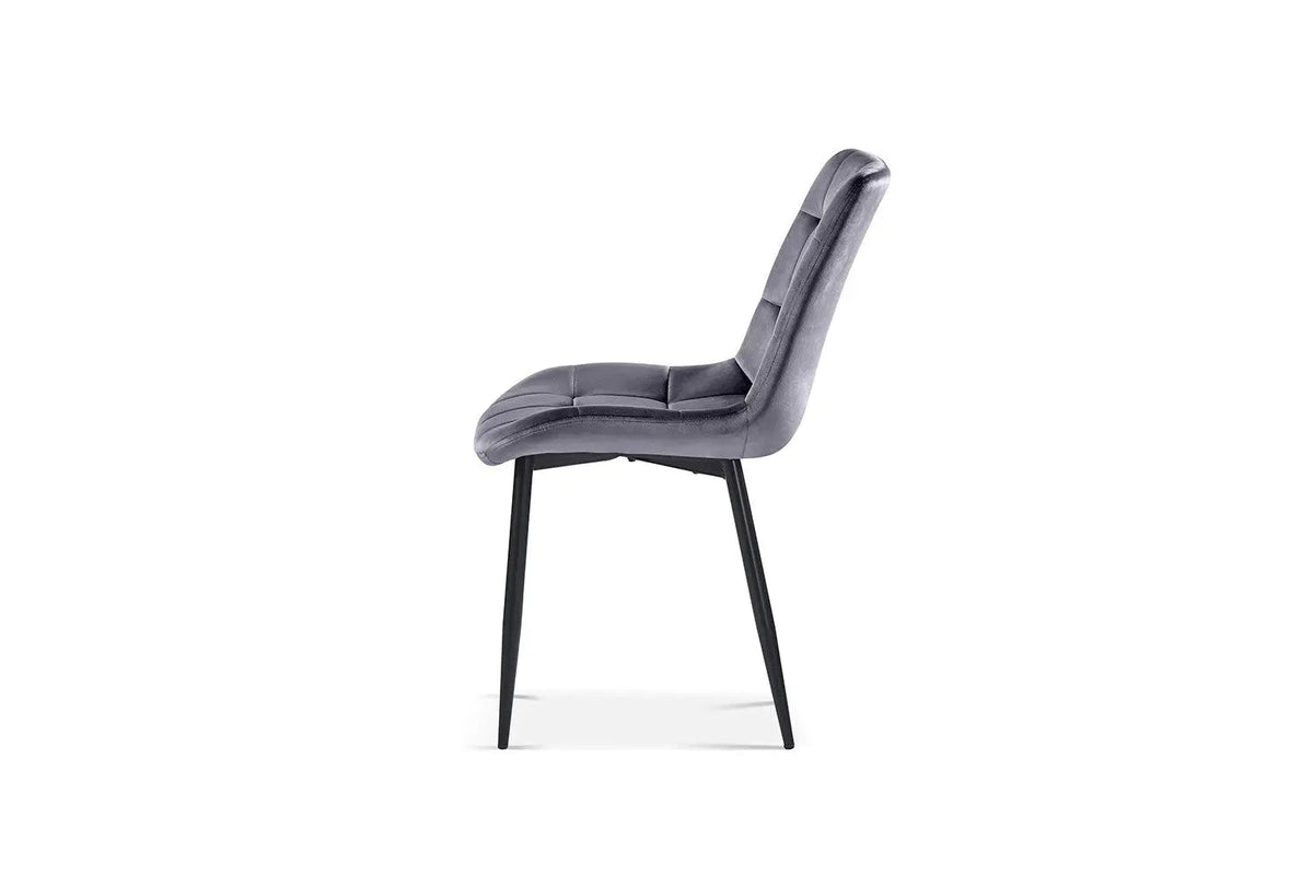 Chaise de Salle à Manger JULIA Velours - 50 x 59 cm