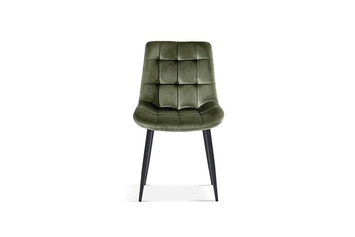 Chaise de Salle à Manger JULIA Velours - 50 x 59 cm