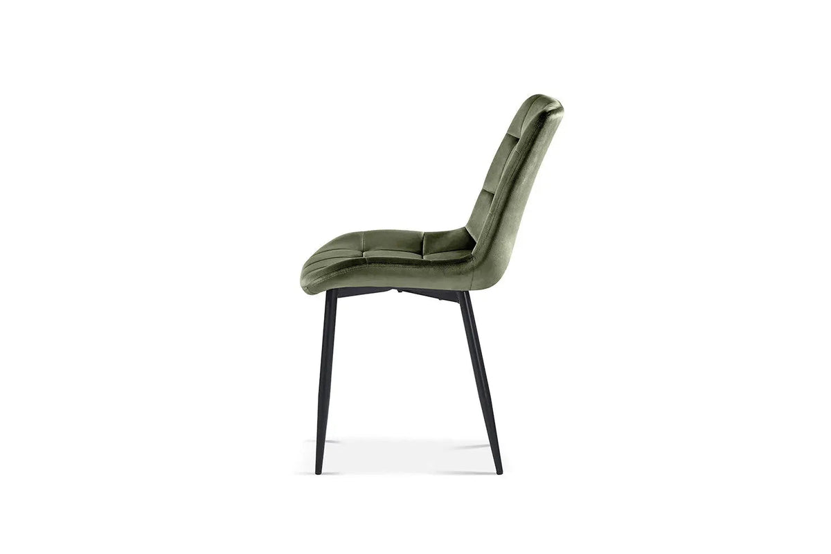 Chaise de Salle à Manger JULIA Velours - 50 x 59 cm