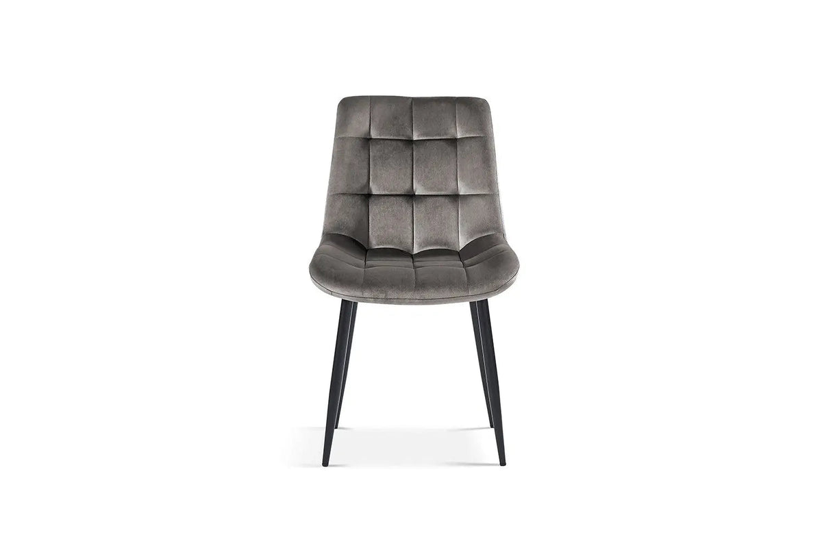 Chaise de Salle à Manger JULIA Velours - 50 x 59 cm