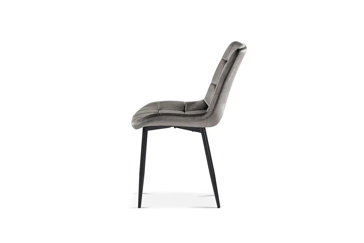 Chaise de Salle à Manger JULIA Velours - 50 x 59 cm