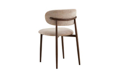Chaise de Salle à Manger NONYA en Tissu - 48,5 x 53 cm