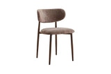 Chaise de Salle à Manger NONYA en Tissu - 48,5 x 53 cm