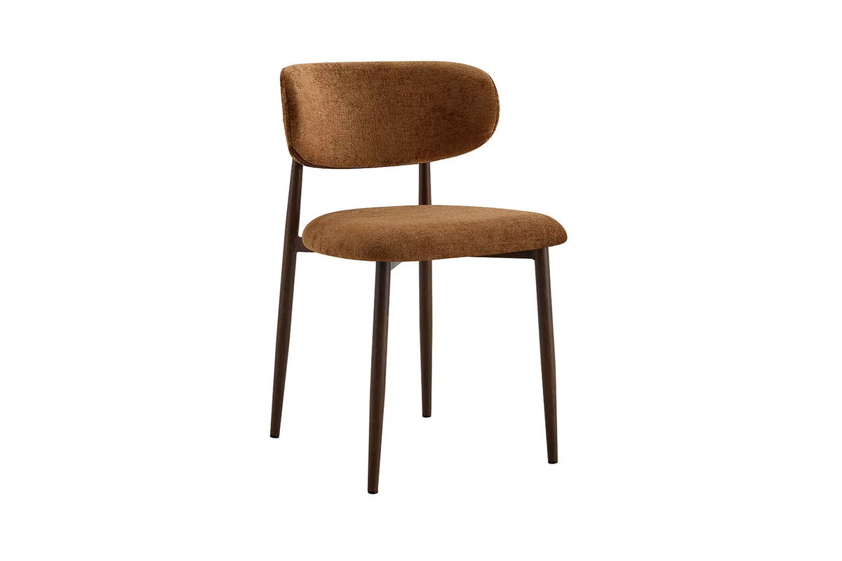 Chaise de Salle à Manger NONYA en Tissu - 48,5 x 53 cm