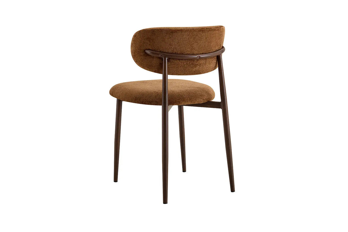 Chaise de Salle à Manger NONYA en Tissu - 48,5 x 53 cm