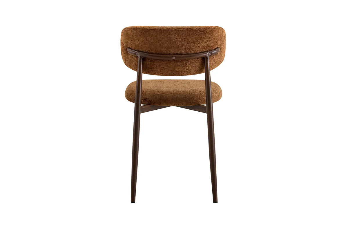 Chaise de Salle à Manger NONYA en Tissu - 48,5 x 53 cm