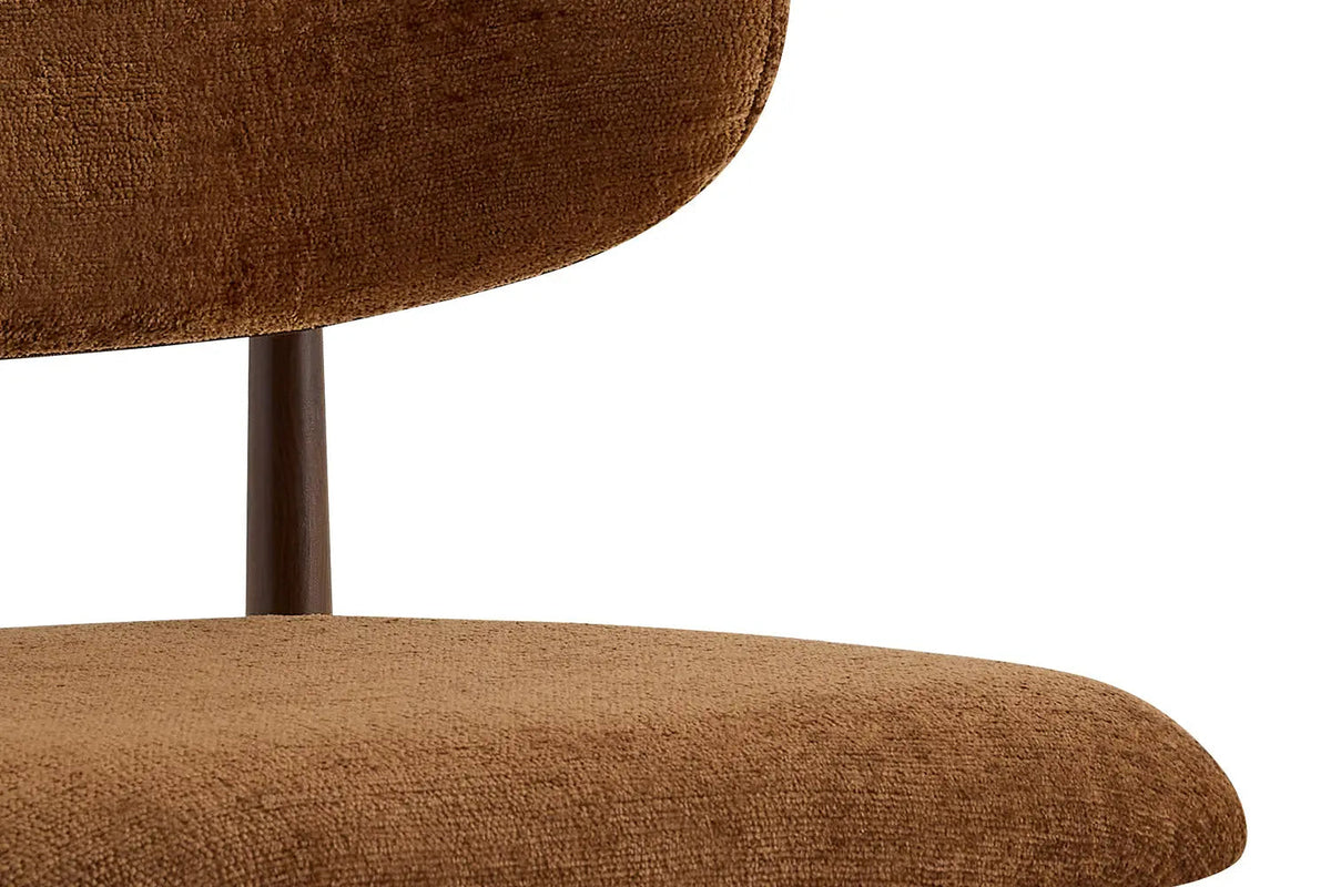 Chaise de Salle à Manger NONYA en Tissu - 48,5 x 53 cm