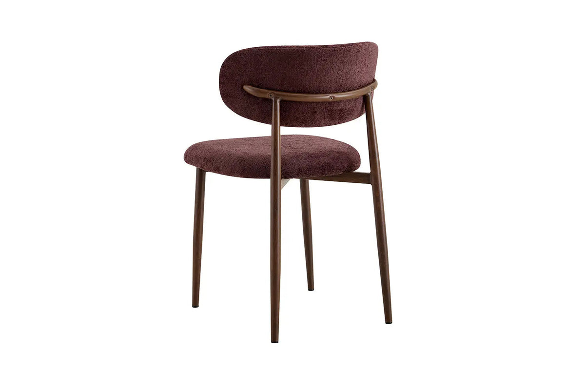 Chaise de Salle à Manger NONYA en Tissu - 48,5 x 53 cm