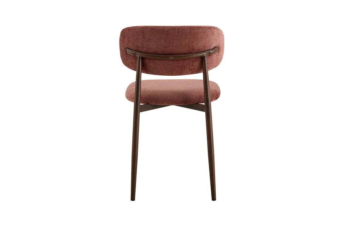Chaise de Salle à Manger NONYA en Tissu - 48,5 x 53 cm