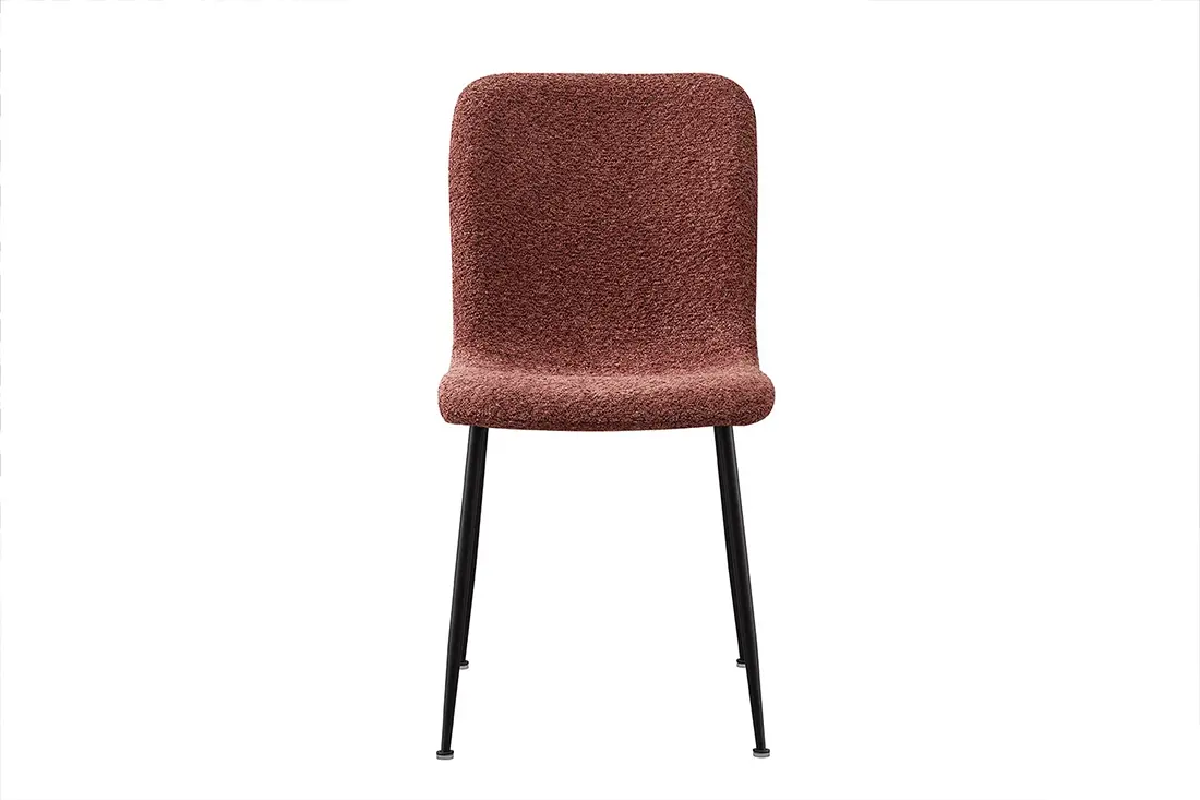 Chaise de Salle à Manger ALICYA Velours Côtelé ou Bouclé - 42 x 57 cm