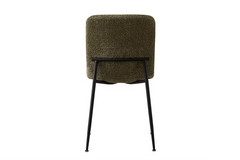 Chaise de Salle à Manger ALICYA Velours Côtelé ou Bouclé - 42 x 57 cm