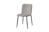 Chaise de Salle à Manger ALICYA Velours Côtelé ou Bouclé - 42 x 57 cm