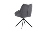 Chaises Pivotantes de Salle à Manger MAHY avec Accoudoirs - 90 x 60 cm